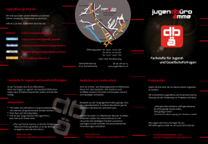 Jugendbüro Flyer